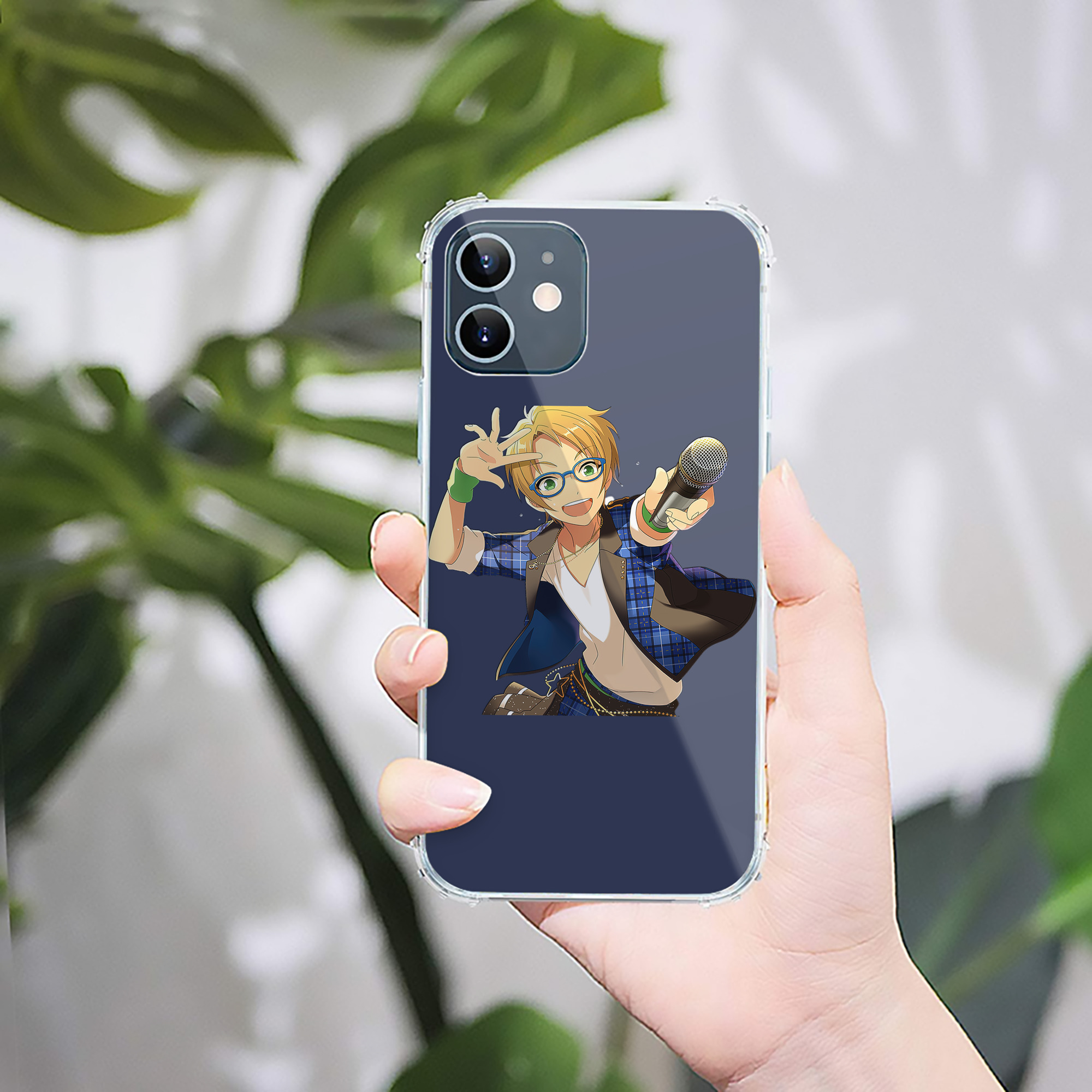 （画像用） あんさんぶるスターズ! Ensemble Stars 【iPhone 12シリーズ対応】透明スマホケース（クリアソフトケース）